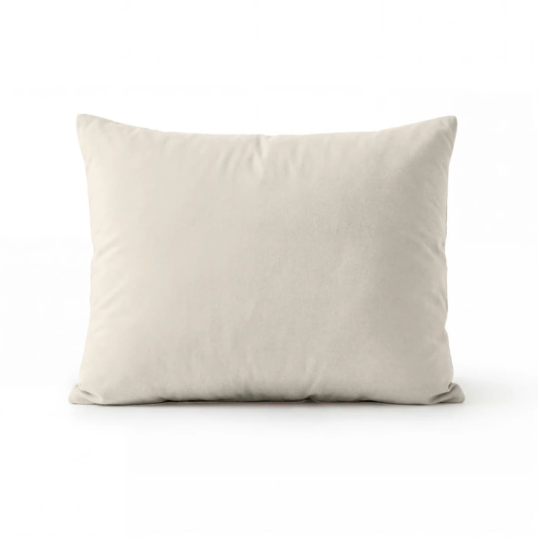 Kussenslopen Nina percal 2-pack Beige 60x70 cm
