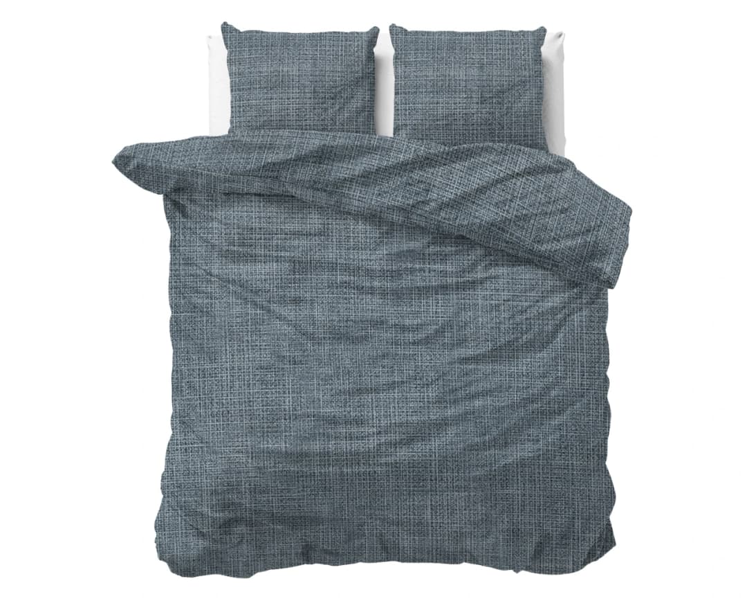 Dekbedovertrek Hil Blauw 140x200/220 cm