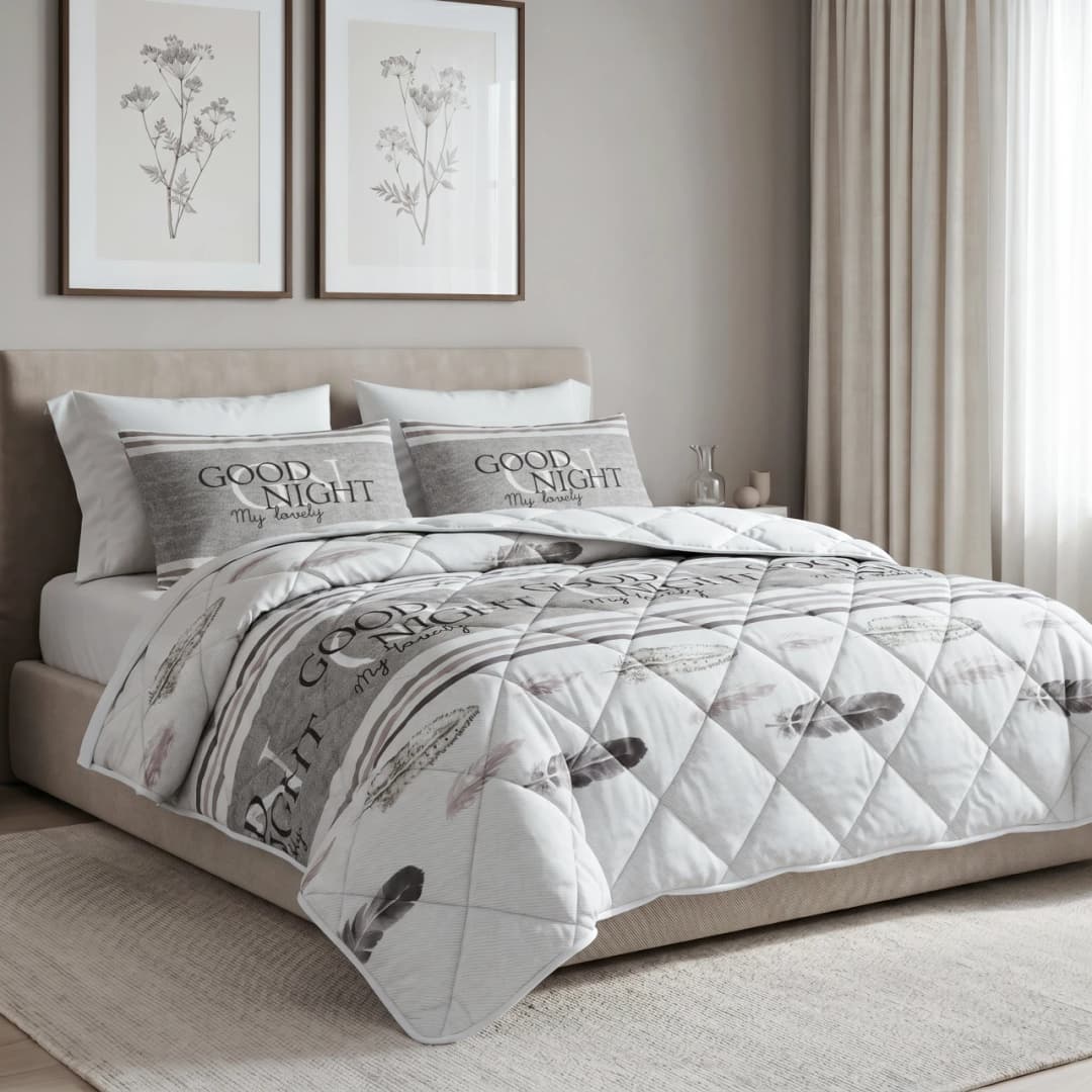 Wasbaar dekbed Nox 240x200 cm