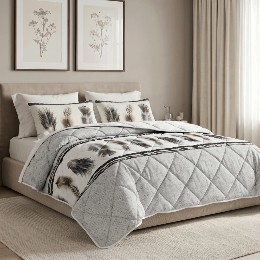 Wasbaar dekbed Fay veren 140x200 cm