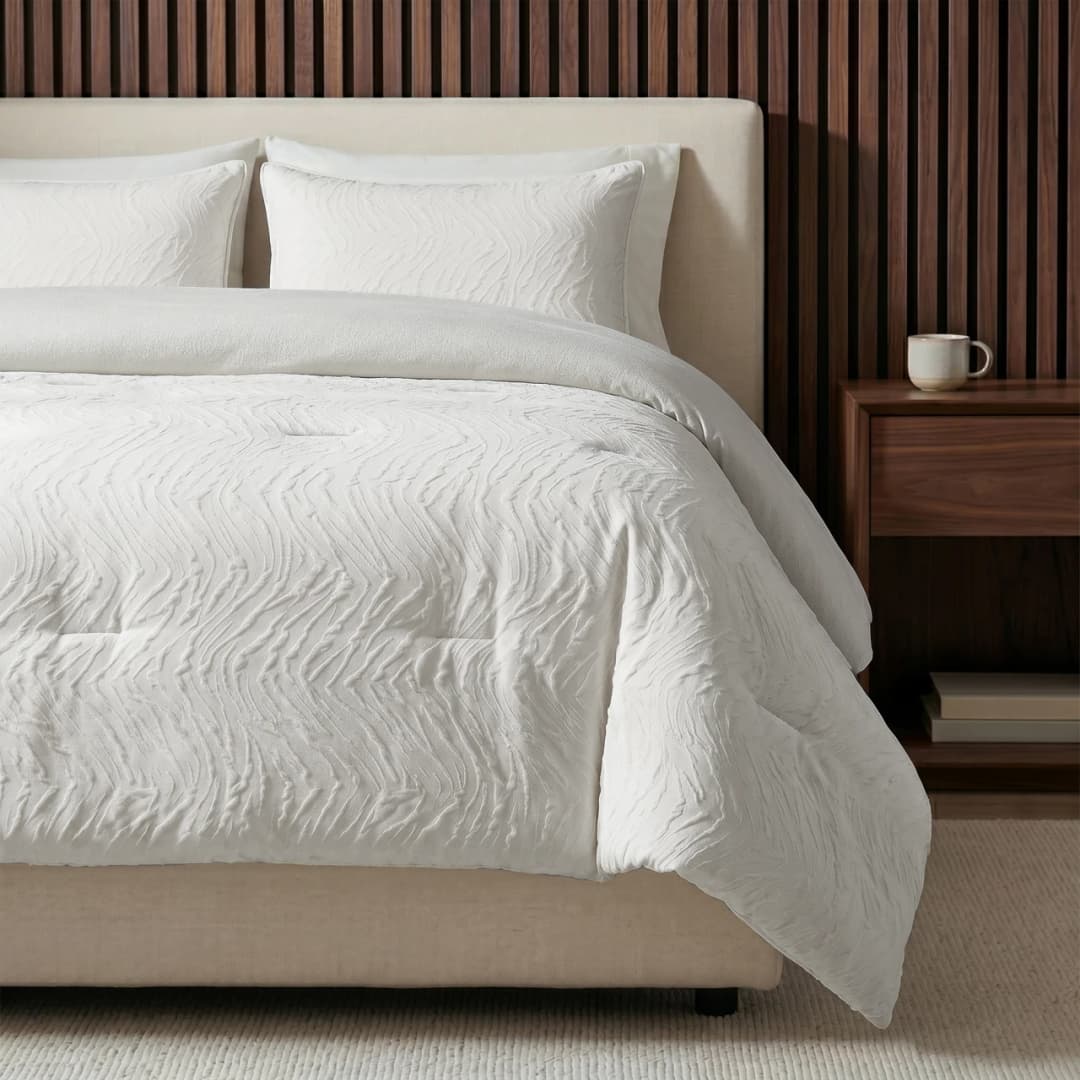 Wasbaar dekbed Salva Beige 140x200 cm