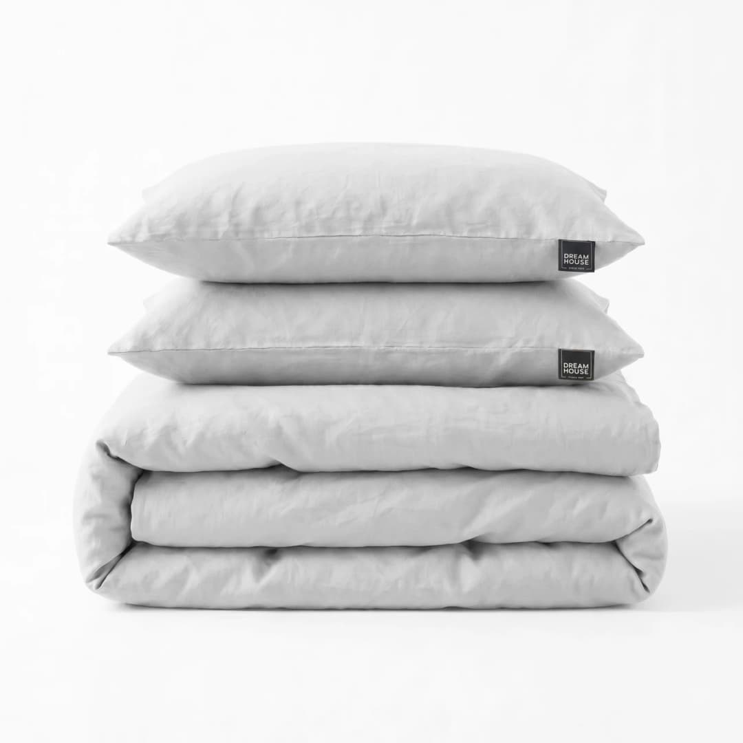 Dekbedovertrek Eike Wit 140x200/220 cm