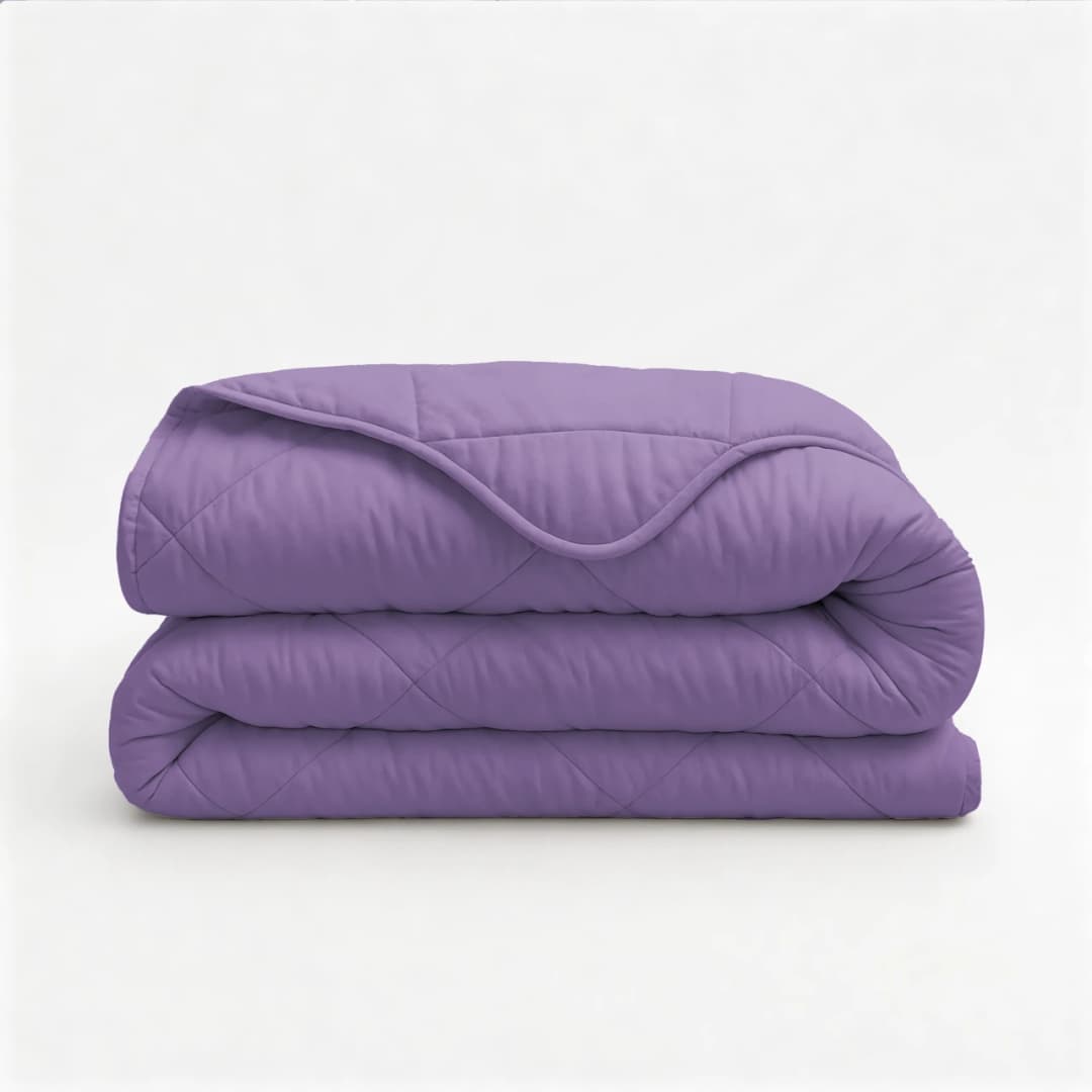Wasbaar dekbed Lou uni Lavendel 140x200 cm