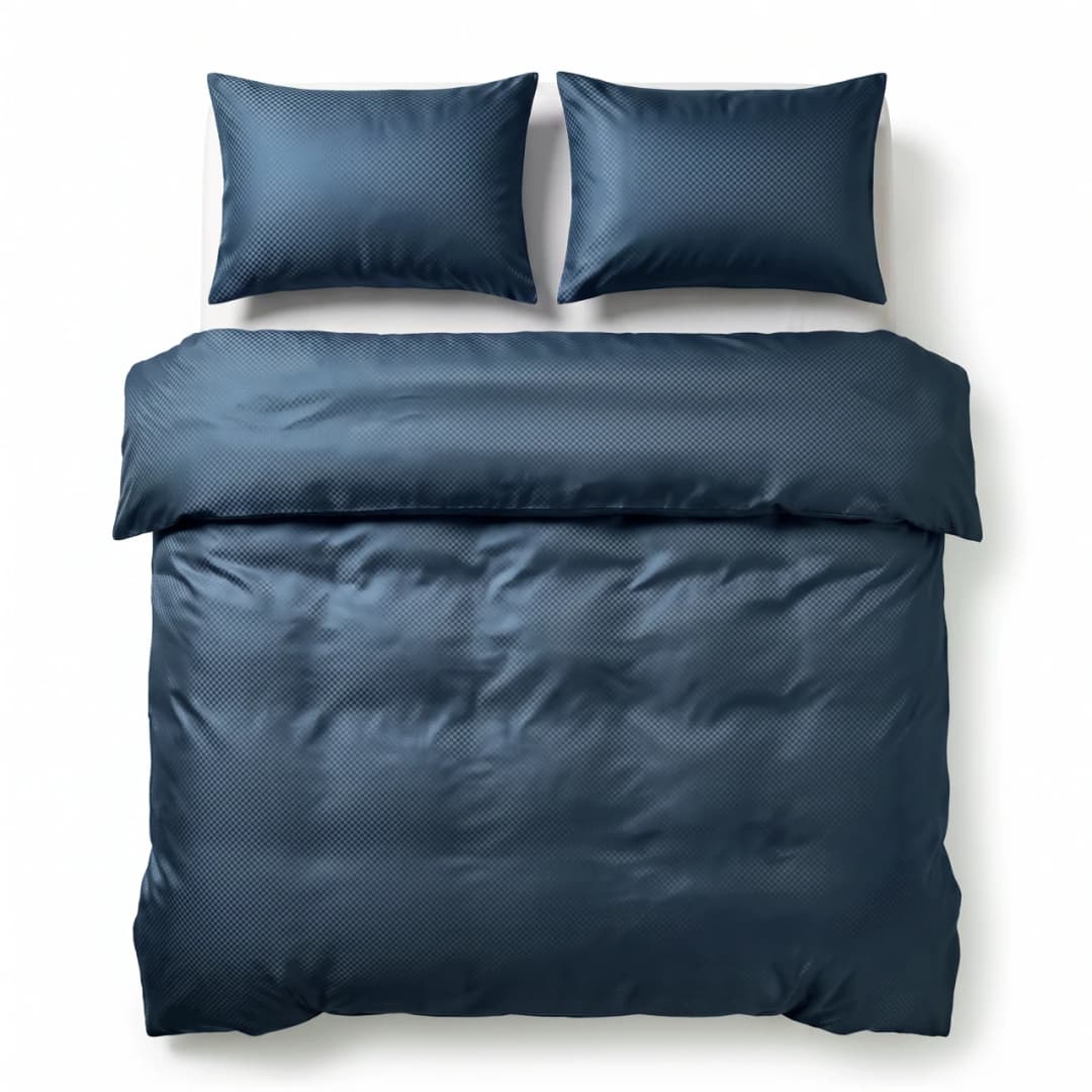 Dekbedovertrek Cees Marineblauw 140x220 cm