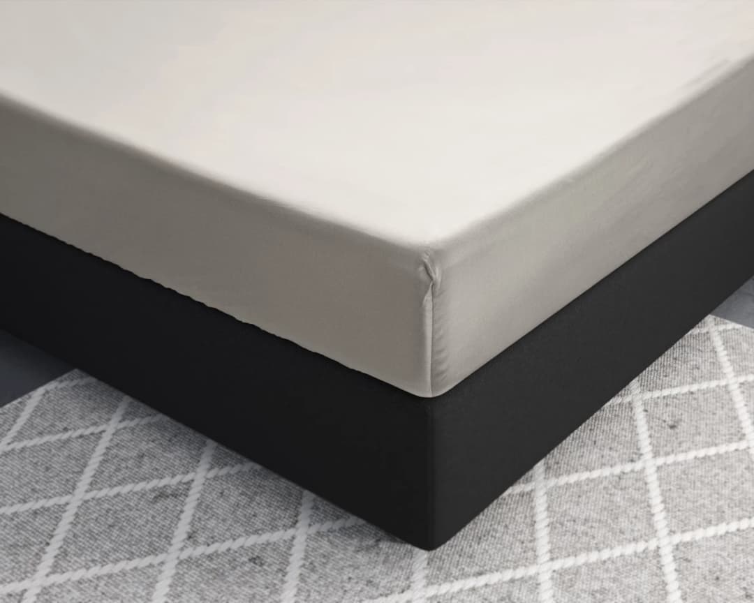 Hoeslaken Kuno Creme 120x200 cm