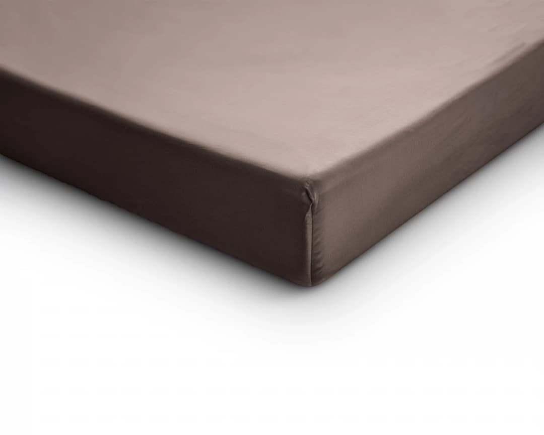 Hoeslaken Kuno Taupe 160x200 cm