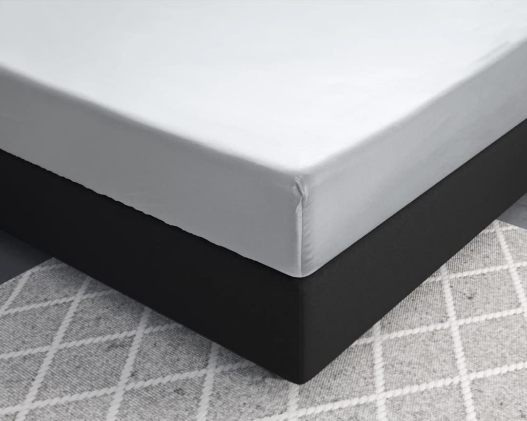 Hoeslaken Kuno Wit 80x200 cm