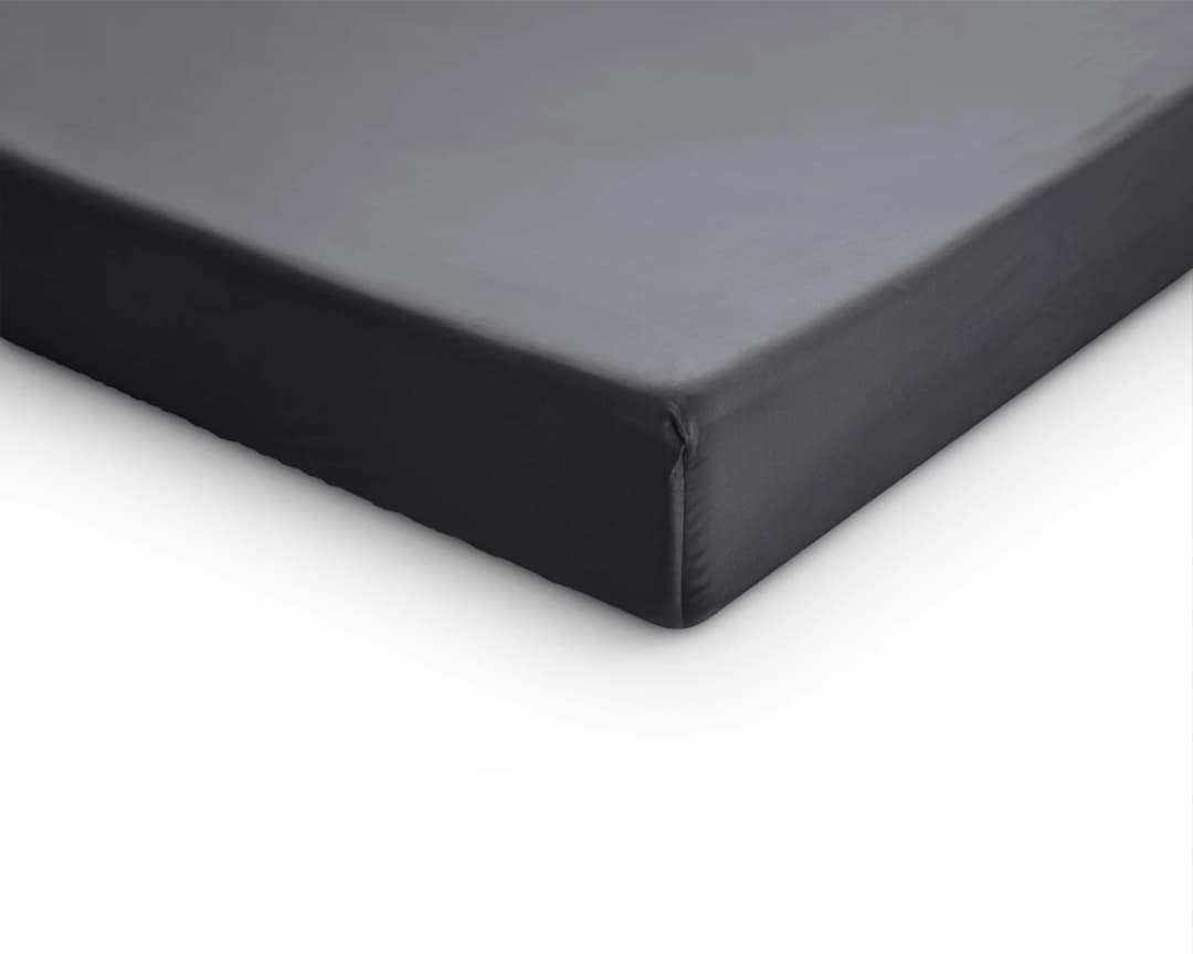 Hoeslaken Lex Antraciet 160x220 cm
