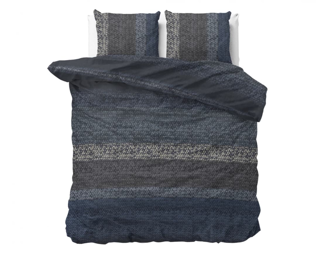 Dekbedovertrek Ines Blauw 200x220 cm