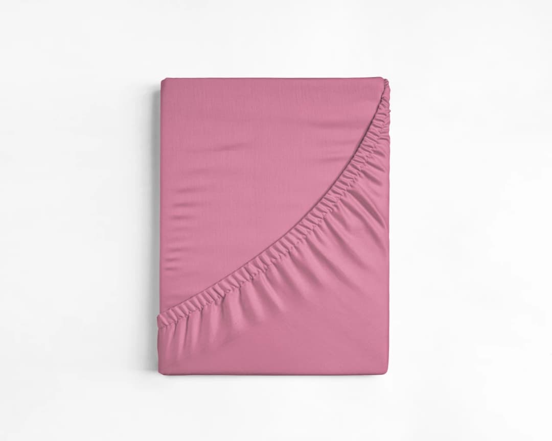 Hoeslaken Kobe Roze 140x200 cm
