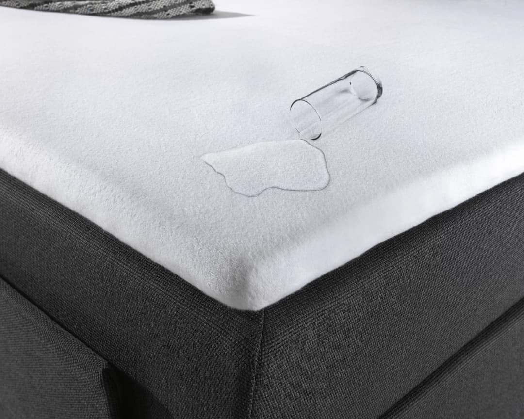 Waterdichte topper molton Ward 80x200 cm